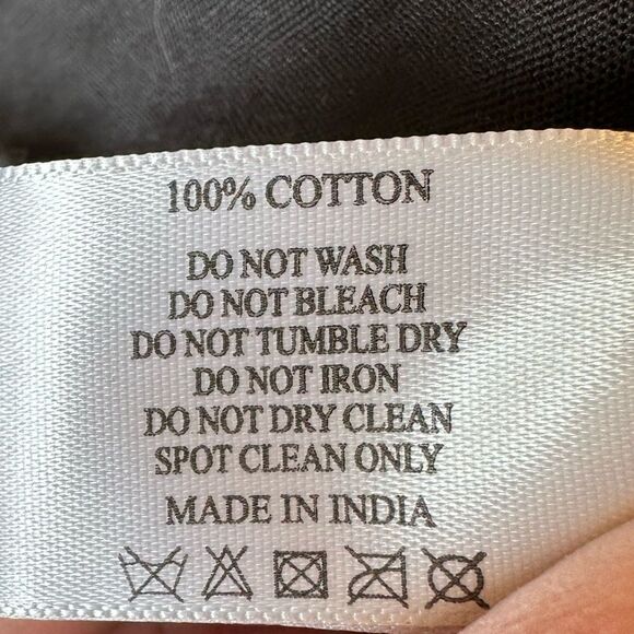 AMERICA & BEYOND Women's Cotton Floral Fringe Medallion Boho Tote Bag Black - Picture 16 of 16